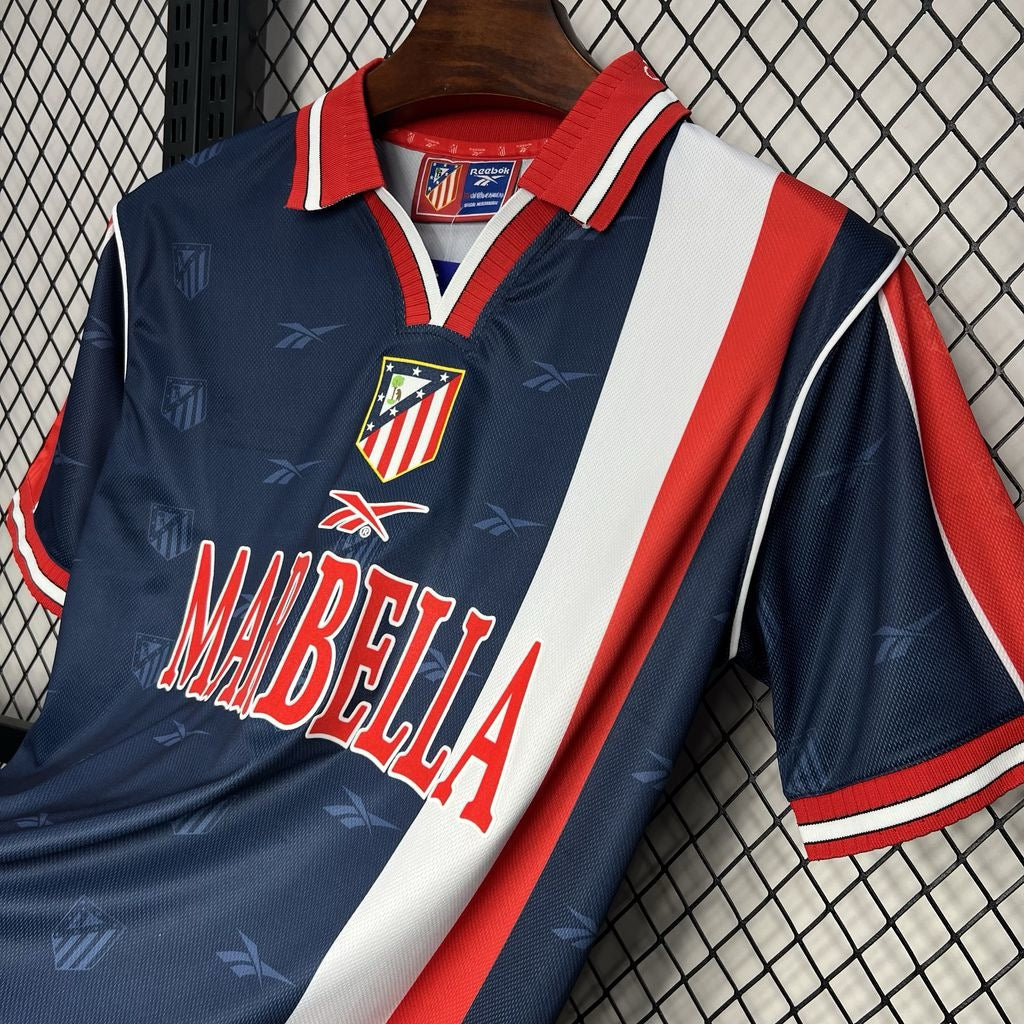 Atlético Madrid Extérieur Retro 1998/1999 - Vêtements de sport