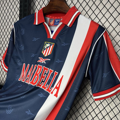 Atlético Madrid Extérieur Retro 1998/1999 - Vêtements de sport