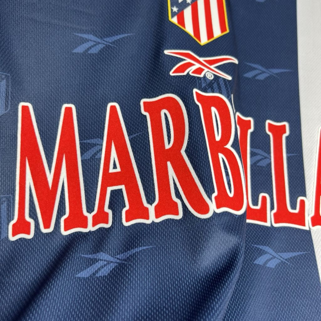 Atlético Madrid Extérieur Retro 1998/1999 - Vêtements de sport