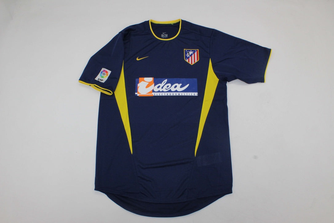 Atlético Madrid Extérieur Retro 2002/2003 - Vêtements de sport