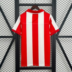 Atletico Madrid Maillot Retro Rouge/Blanc Version Joueur 2003/2004