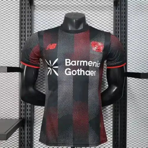 Bayer Leverkusen Domicile Version Joueur 2025/2026 - Vêtements de sport
