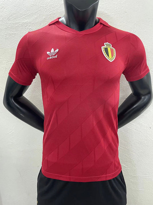 Belgique Domicile Retro 1986 - Vêtements de sport