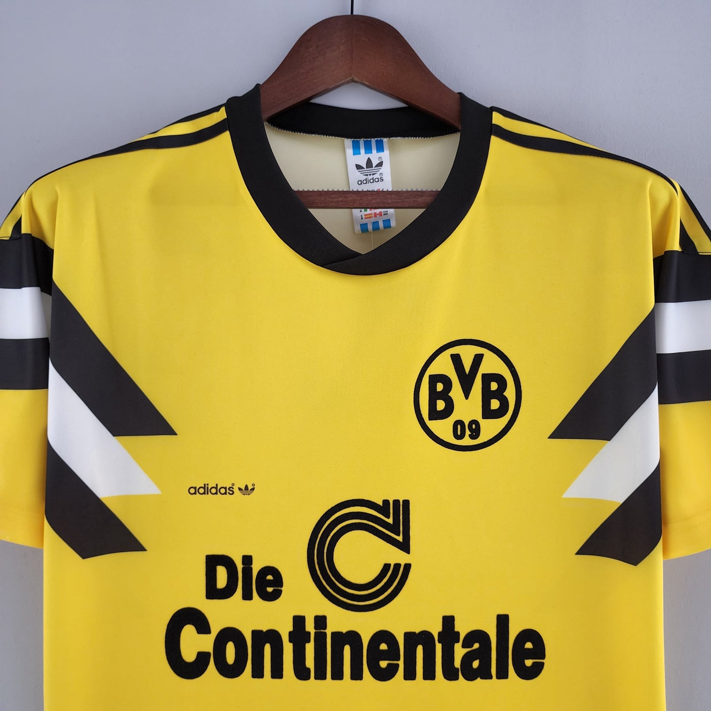 Borussia Dortmund Domicile Retro 1989 - Vêtements de sport