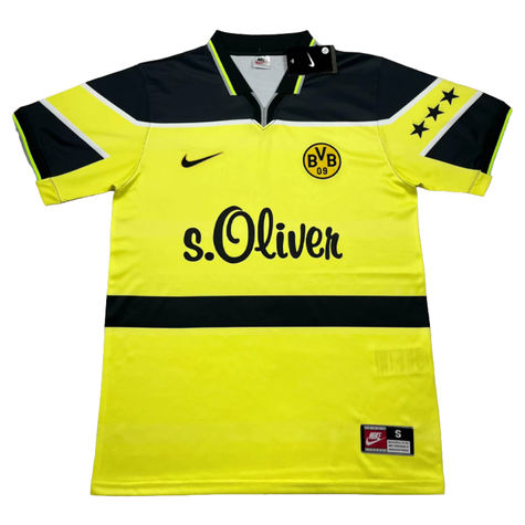 Borussia Dortmund Domicile Retro 1997/1998 - Vêtements de sport