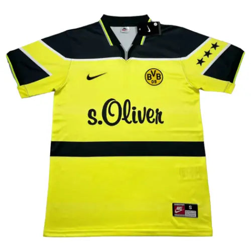 Borussia Dortmund Domicile Retro 1997/1998 - Vêtements de sport