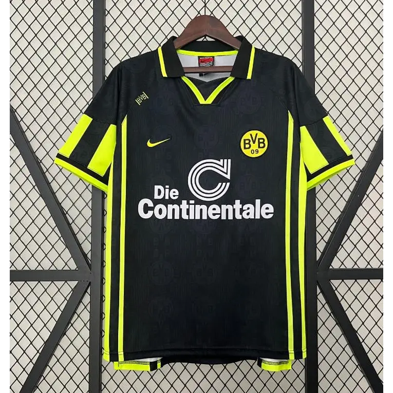Borussia Dortmund Extérieur Retro 1996/1997 - Extérieur / S - Vêtements de sport