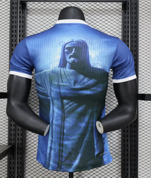 Brésil Édition Spéciale Corcovado Bleu 2024/2025 - Vêtements de sport