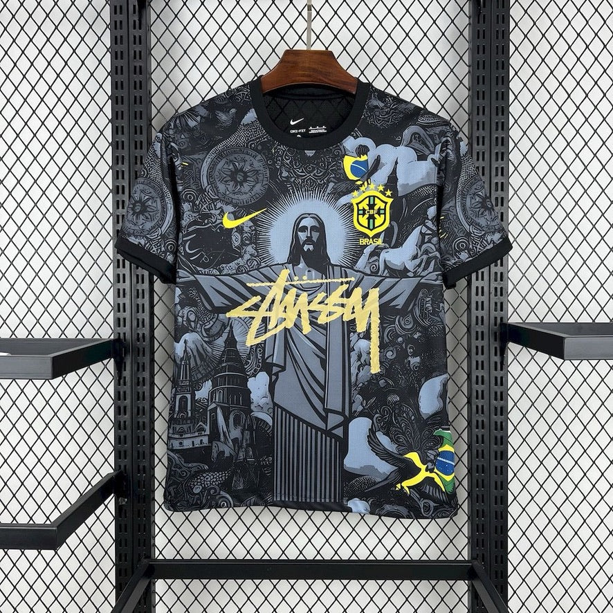 Brésil Corcovado stussy 2025/2026 - Édition Spéciale Noir / S - Vêtements de sport