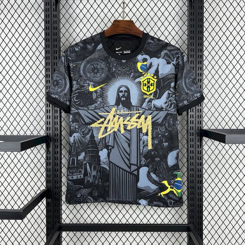 Brésil Corcovado stussy 2025/2026 - Édition Spéciale Noir / S - Vêtements de sport
