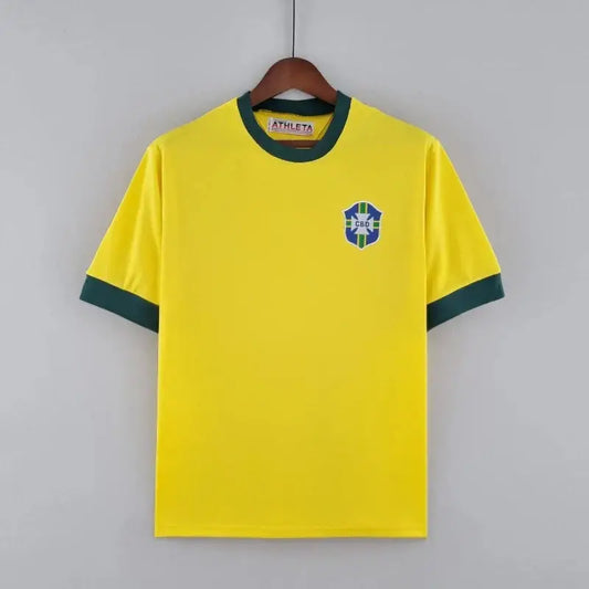 Brésil Domicile Retro 1970 - Vêtements de sport