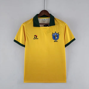 Brésil Domicile Retro 1988 - Vêtements de sport