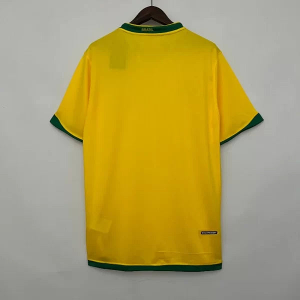 Brésil Domicile Retro 2006 - Vêtements de sport