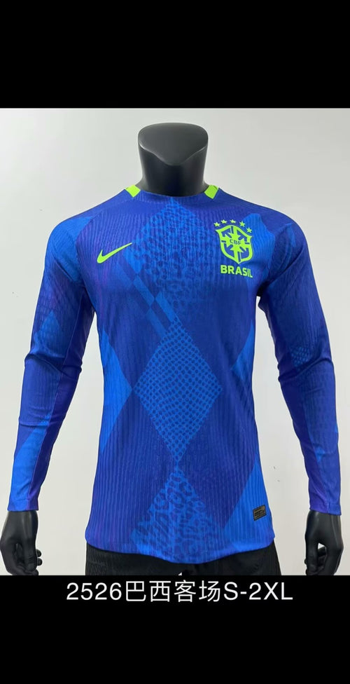 Brésil Maillot Extérieur Version Joueur 2025/2026 - Vêtements de sport