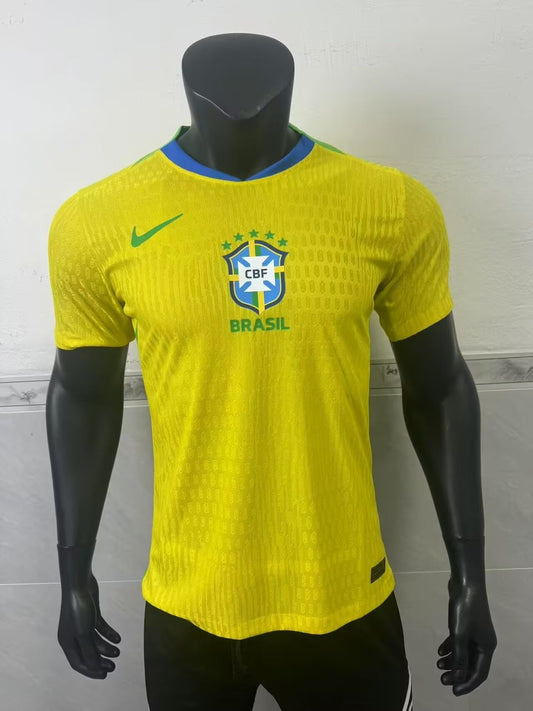 Brésil Maillot Domicile Version Joueur 2025/2026 - Vêtements de sport