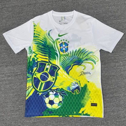 Brésil Perroquet Blanc 2025/2026 - Vêtements de sport