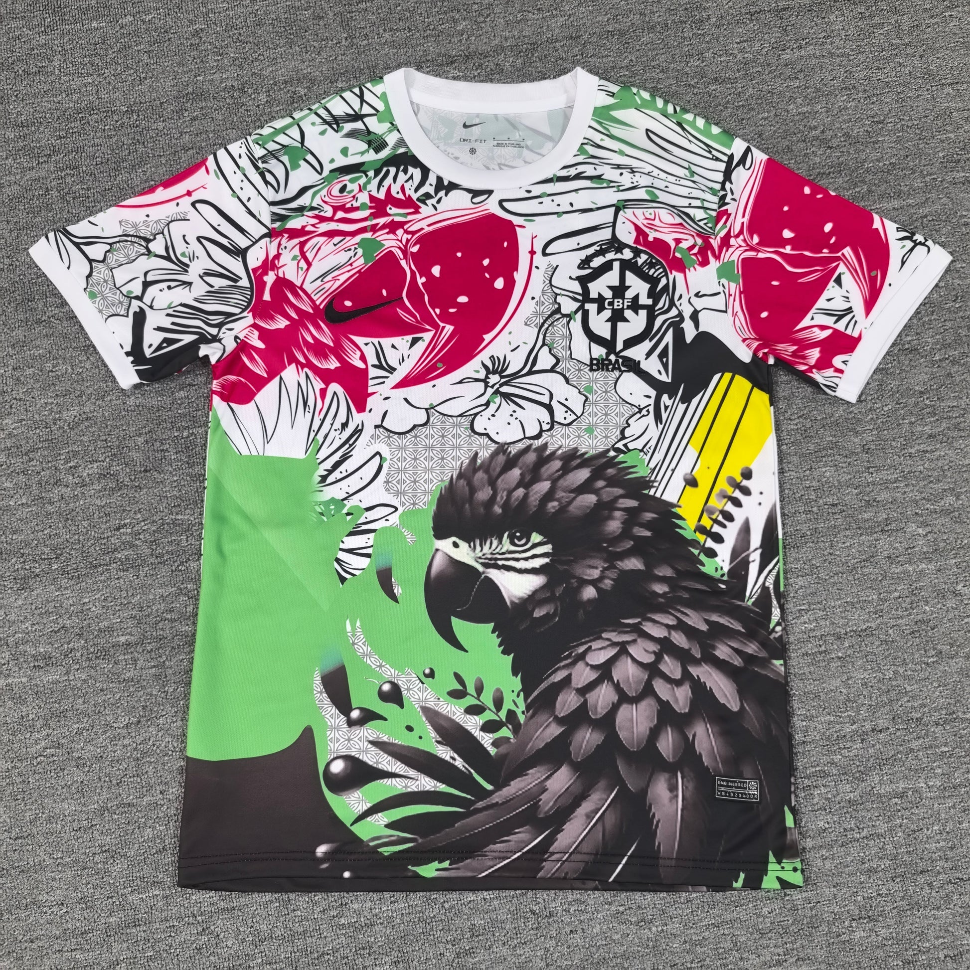 Brésil Perroquet Blanc 2025/2026 - Vêtements de sport