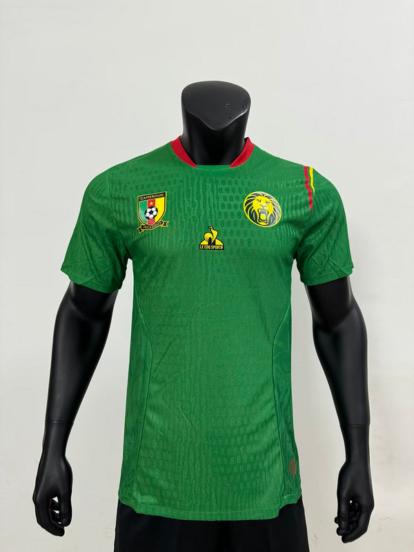 Cameroun Domicile Version Joueur 2024/2025 - Vêtements de sport