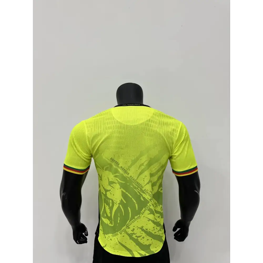 Cameroun Vert Version Joueur 2025/2026 - Vêtements de sport