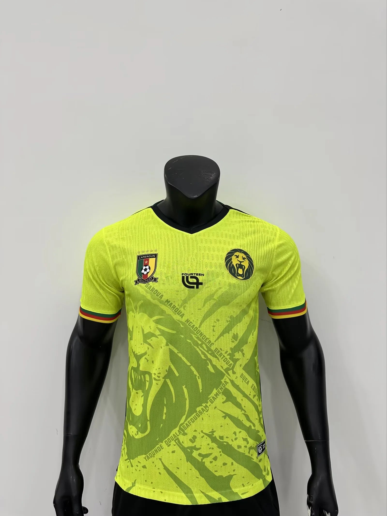 Cameroun Vert Version Joueur 2025/2026 - Vêtements de sport