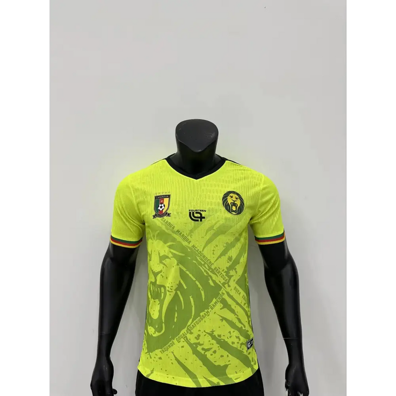 Cameroun Vert Version Joueur 2025/2026 - Vêtements de sport