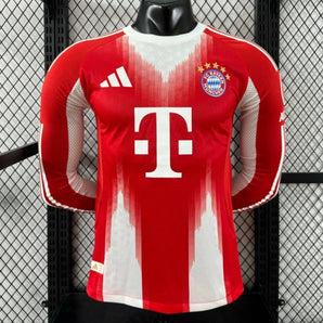 FC Bayern Munich Domicile Manches Longues Version Joueur 2025/2026