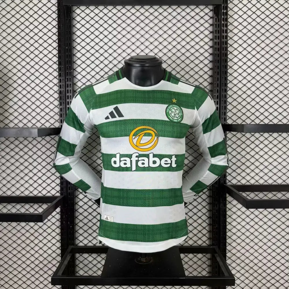 Celtic Domicile Manches Longues 2025/2026 - Vêtements de sport