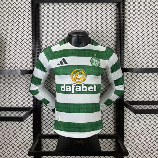 Celtic Domicile Manches Longues 2025/2026 - Vêtements de sport