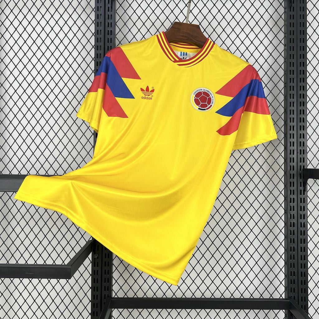 Colombie Domicile Retro 1990 - Domicile / S - Vêtements de sport