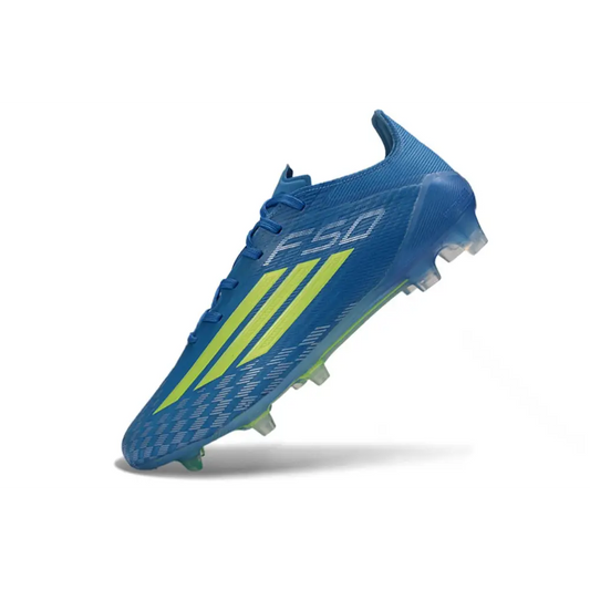 Crampons Adidas F50 bleu royal