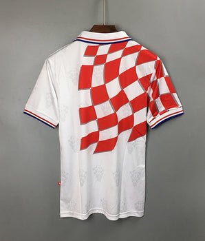 Croatie Domicile Retro 1998 - Vêtements de sport