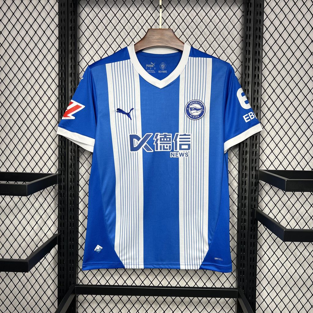 Deportivo Alavés Domicile 2024/2025 - Domicile / S - Vêtements de sport