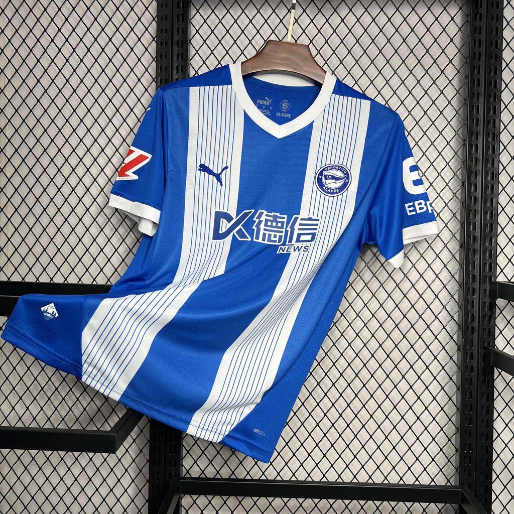 Deportivo Alavés Domicile 2024/2025 - Vêtements de sport