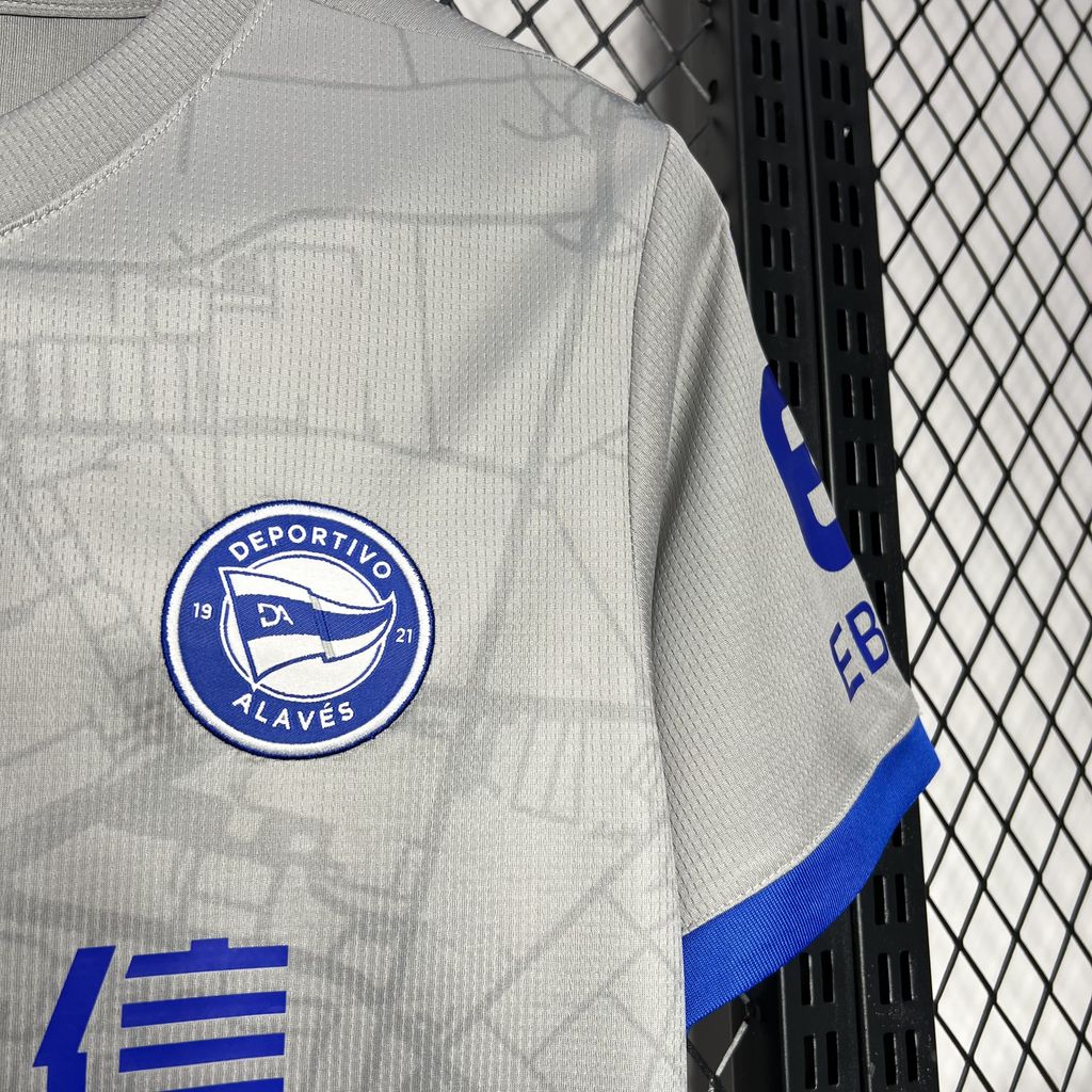 Deportivo Alavés Extérieur 2024/2025 - Vêtements de sport