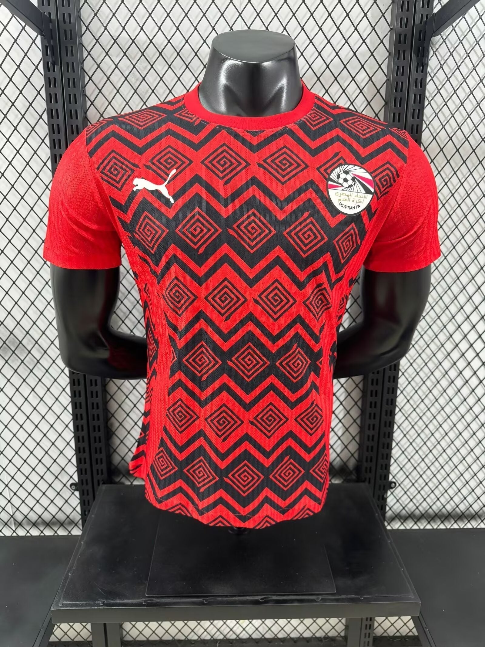Egypte Edition Rouge Version Joueur 2024/2025 - Vêtements de sport