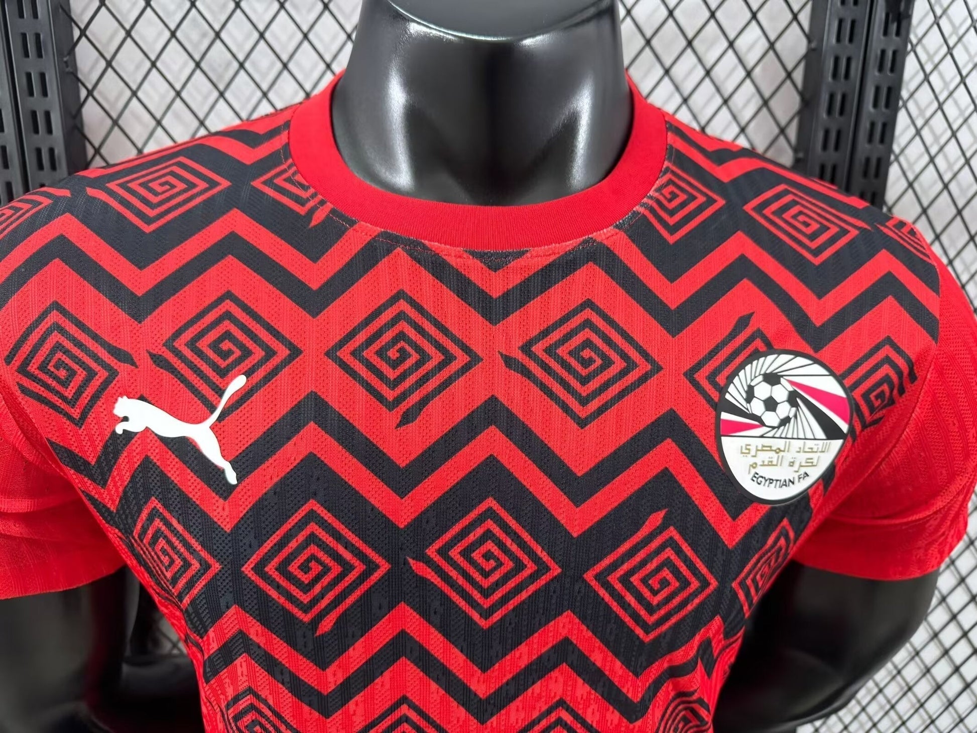 Egypte Edition Rouge Version Joueur 2024/2025 - Vêtements de sport