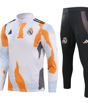 Ensemble Training Real Madrid Blanc & Orange 2024/2025 - S