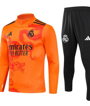 Ensemble Training Real Madrid Y-3 Yamamoto Orange 2024/2025 - S