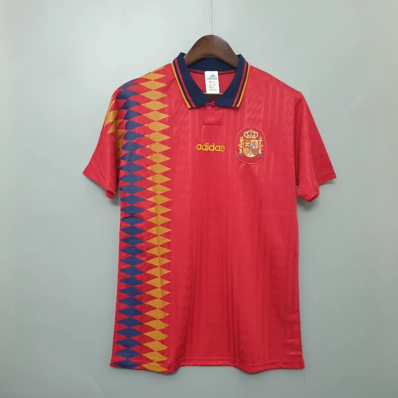 Espagne Retro Domicile 1994 - Vêtements de sport
