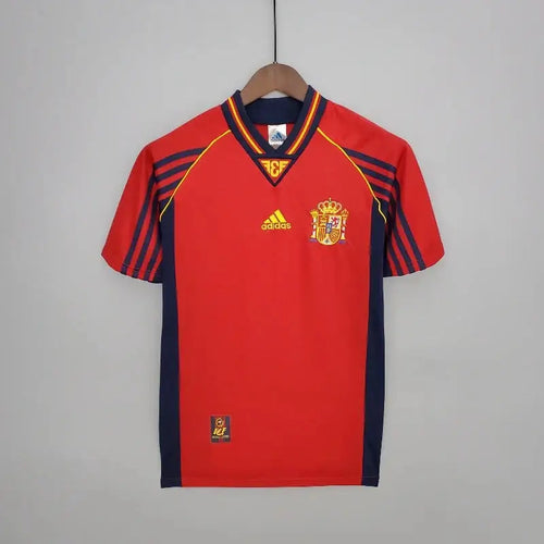 Espagne Retro Domicile 1998 - Vêtements de sport