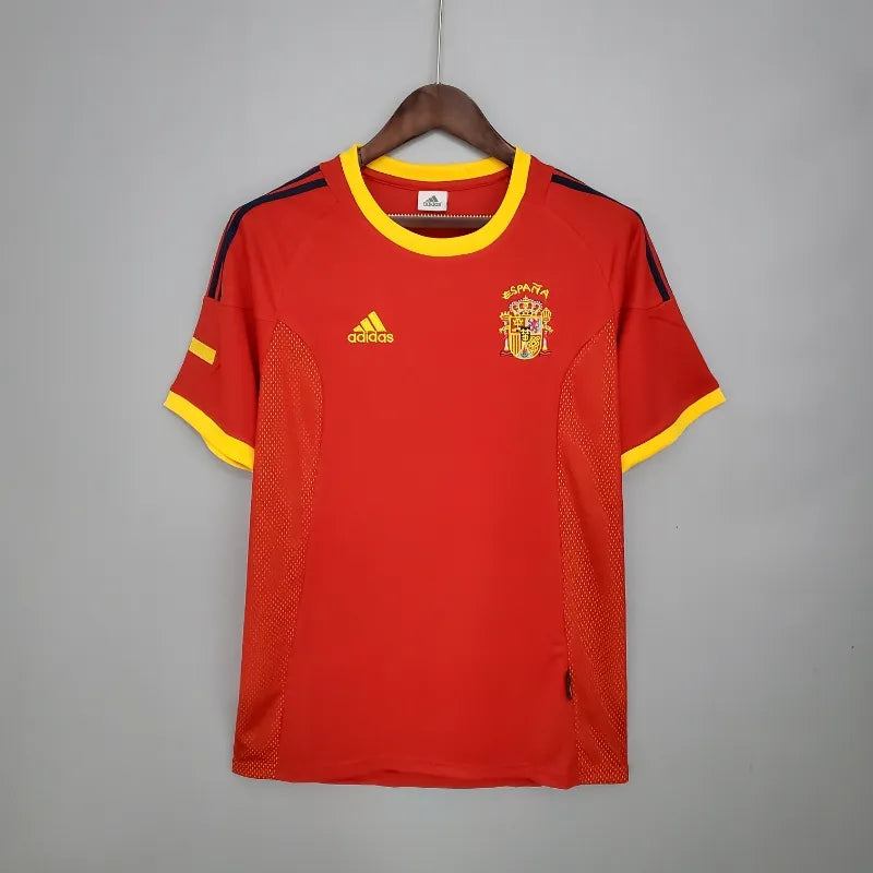 Espagne Retro Domicile 2002 - Vêtements de sport