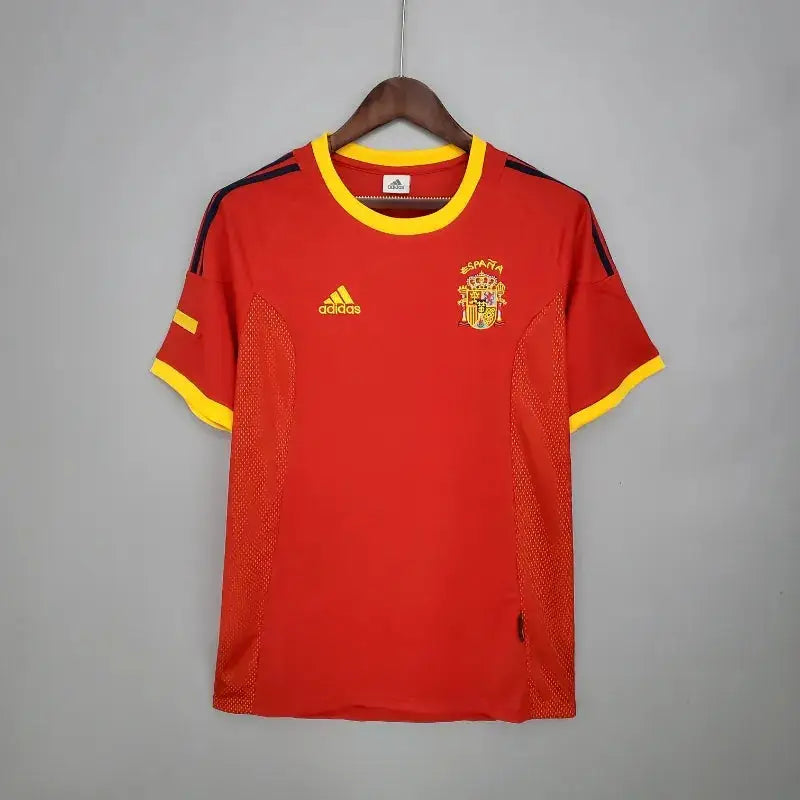 Espagne Retro Domicile 2002 - Vêtements de sport