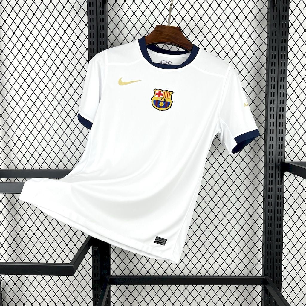 FC Barcelone Blanc 2025/2026 - Extérieur / S - Vêtements de sport