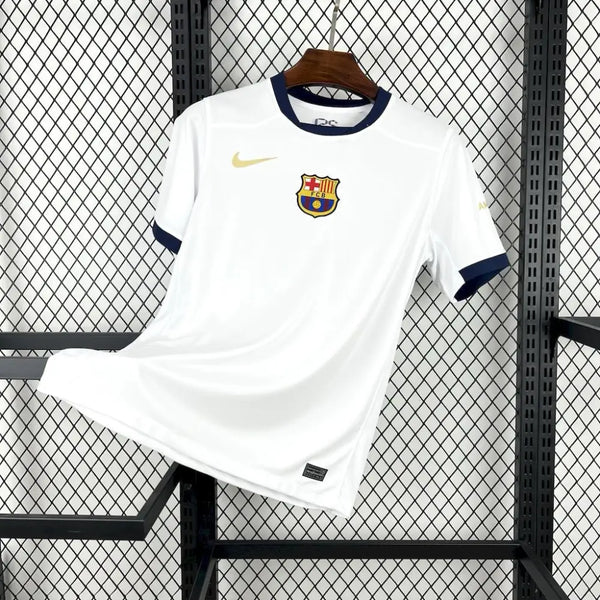 FC Barcelona ユニフォーム ホワイト fc-barcelone-blanc-2025-2026-