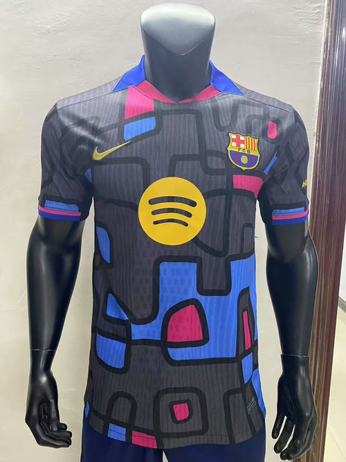 FC Barcelone Concept Noir & Rouge Version Joueur 2025/2026 - Vêtements de sport