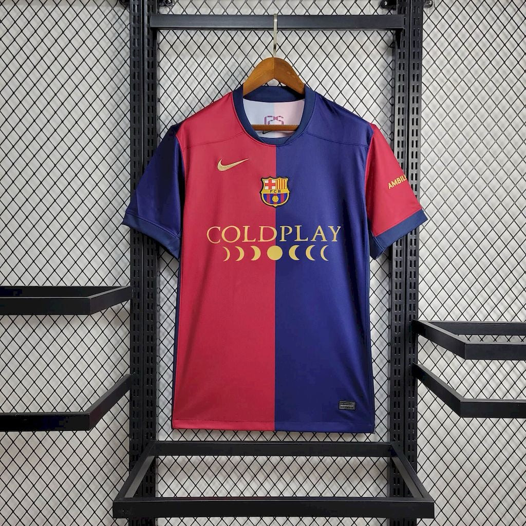 FC Barcelone Domicile 2024/2025 - Coldplay / S - Vêtements de sport