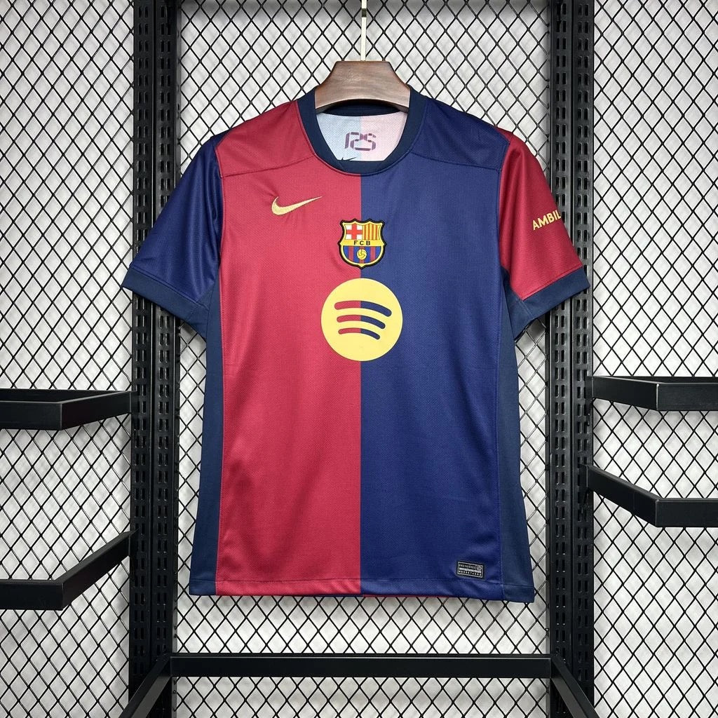 FC Barcelone Domicile 2024/2025 - Domicile logo simple / S - Vêtements de sport