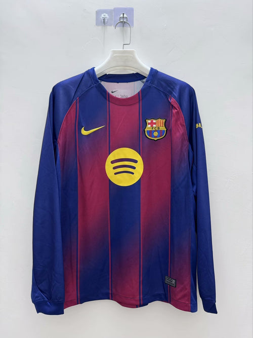 FC Barcelone Domicile manches longues 2025/2026 - Vêtements de sport
