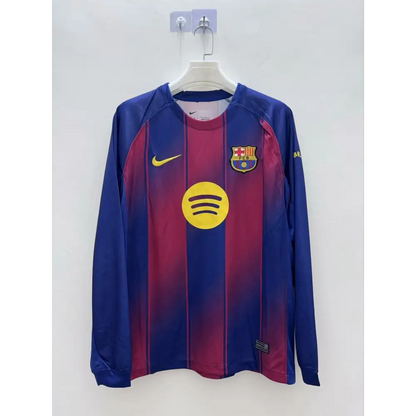FC Barcelone Domicile manches longues 2025/2026 - Vêtements de sport