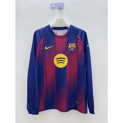 FC Barcelone Domicile manches longues 2025/2026 - Vêtements de sport